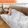 GustoWave Heated Blanket Throw - Thick Cotton Velvet & Soft Tufted Blanket with Controller, Fast Heating & Machine Washable - 3 of 4