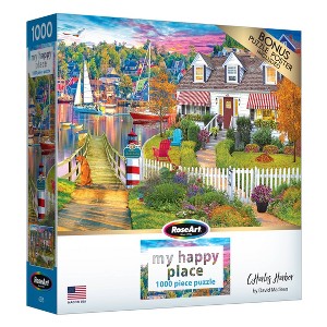 RoseArt My Happy Place Charles Harbor Jigsaw Puzzle - 1000pc - 1 of 4