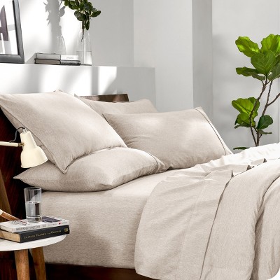 California King Heather Pebble Microfiber Bed in a Bag Set