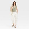 Women's Short Sleeve Button-Down T-Shirt - Universal Thread™ - 3 of 4