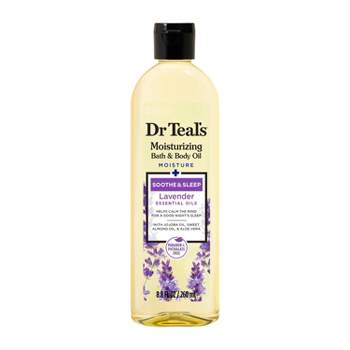 Dr Teal's Soothing Lavender Moisturizing Bath & Body Oil - 8.8 fl oz