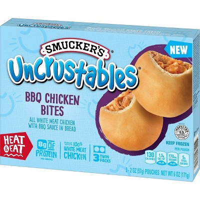 Smucker's Frozen Uncrustables BBQ Chicken Bites - 6oz/3ct