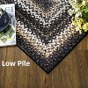 Entryway Rug Small Throw Rug Machine Washable Floor Cover Braided Printed Area Rug Indoor Non Slip Farmhouse Rug Boho Accent Rug - 2 of 4