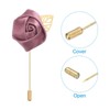 Unique Bargains Pocket Handmade Flower Lapel Pin Boutonnieres for Wedding party 24 Pcs - 3 of 4