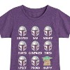 Girls' - The Mandalorian - Mandalorian Moods Fitted Short Sleeve Graphic T-Shirt - 2 of 4
