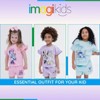 Disney Disney Junior Girls French Terry T-Shirt and Shorts Outfit Set Toddler Sizes (12 Months - 14-16) - 3 of 4