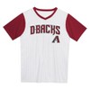MLB Arizona Diamondbacks Boys' Pinstripe Pullover Jersey - 2 of 3