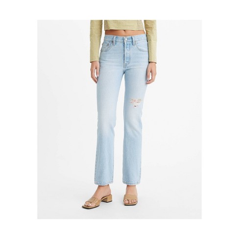 Levi's® Women's 501™ High-rise Straight Jeans - She's Crafty 24 : Target