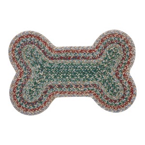 Multi Indoor/Outdoor Small Bone Rug 11.5x17.5 - 1 of 4