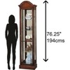 Howard Miller 680145 Gilmore Curio Cabinet 680145 Windsor Cherry - 2 of 2