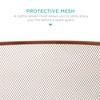 Best Choice Products 54.25x30.25in 3-Panel Steel Mesh Fireplace Screen, Spark Guard w/ Rustic Worn Finish - 3 of 4