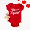 The Juniper Shop Sweet Heart With Heart Baby Bodysuit - 2 of 2
