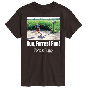 Men's - Forrest Gump - Run Forrest Run Short Sleeve Graphic T-Shirt - 1 of 4