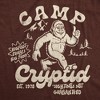 Mens Funny T Shirts Camp Cryptid Sarcastic Bigfoot Graphic Novelty Tee for Men - Crazy Dog Men's T Shirt For Campers - 2 of 4