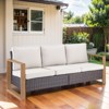 Buenhomino 5PC Outdoor Patio Conversation Set with Ottoman - 4 of 4