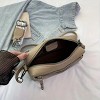 Women's Adjustable Crossbody Bag, Small Minimalist Shoulder Bag with Zipper Closure, Stylish Purse for Daily Commute, Casual & Formal Outfits - 4 of 4