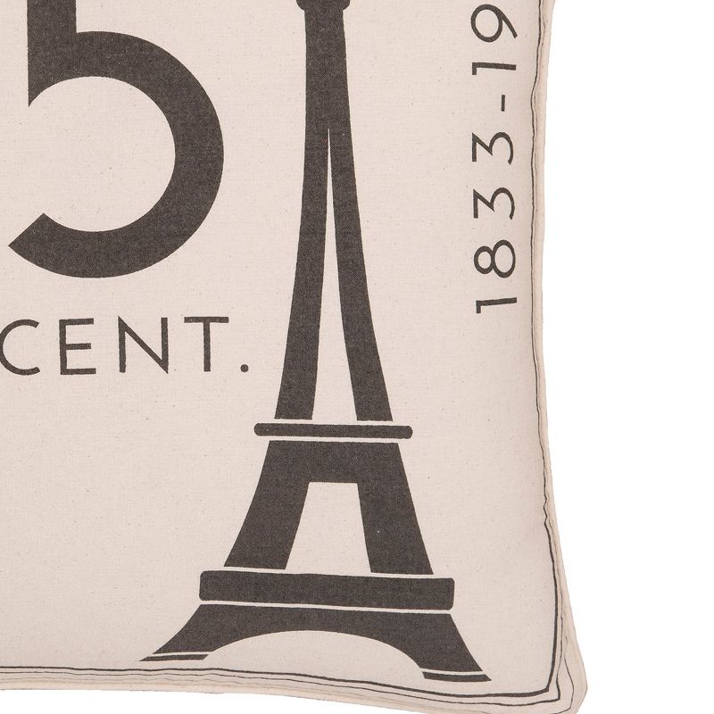 C&F Home 18" x 18" From Paris With Love Printed Throw Pillow, 2 of 6