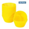 Unique Bargains Silicone Non-Stick Heat Resistant Baking Cups - 3 of 4