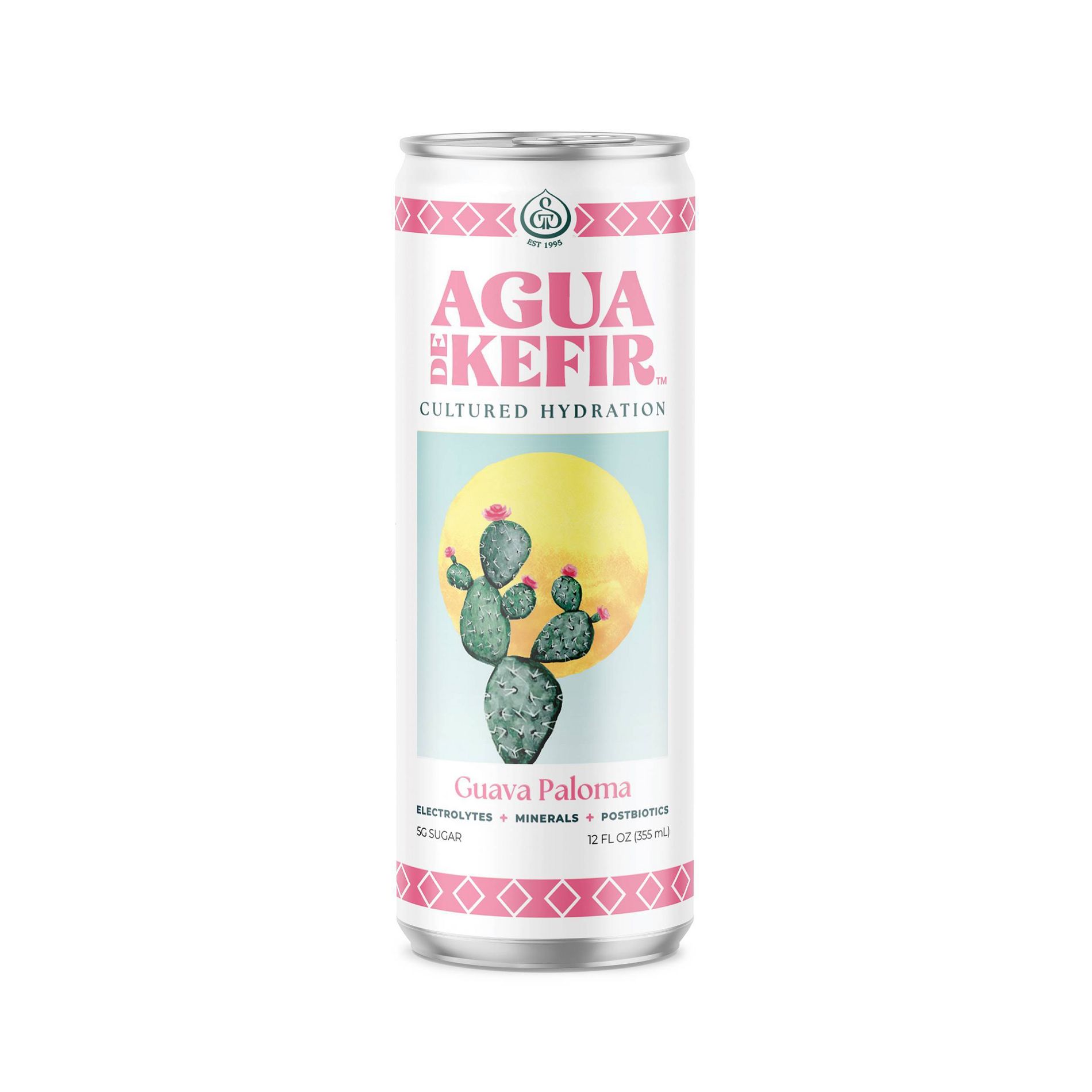 Agua de Kefir Guava Paloma - 12 fl oz Can