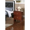 NicBex Nightstand with 2 Drawers Wooden Bed Side Table End Table with Storage Space for Bedroom, Living Room, Study - 3 of 4