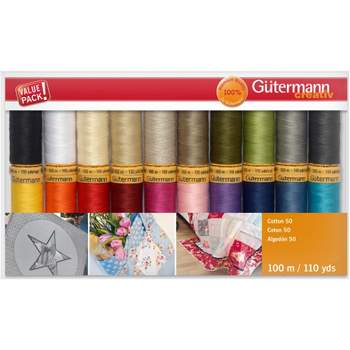 Gutermann Cotton 50 Thread Set - 20 Spools-Basics