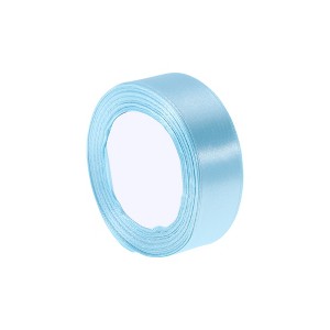 Unique Bargains Ribbons for Crafts Satin Decorative Multipurpose for Gift Wedding and Hair Accessories Polyester 866.14"x0.98" 1 Pc - 1 of 4