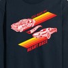 Men's - Hot Wheels - Valentine's You Make My Heart Race Long Sleeve Graphic T-Shirt - 2 of 4