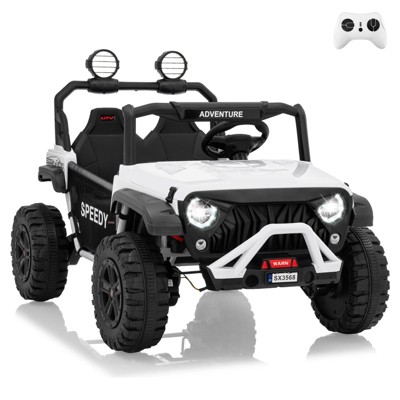 24V Ride on Car with Remote Control, 2 Seater Ride on Toy for Kids, Kids Electric Vehicles, Spring Suspension