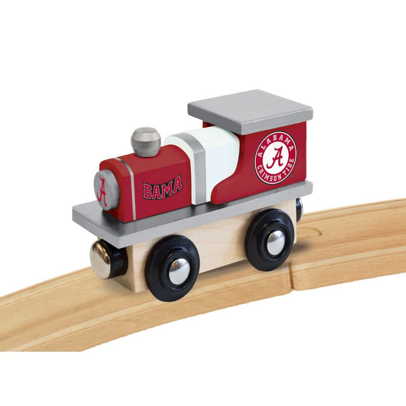 MasterPieces Officially Licensed NCAA Alabama Crimson Tide Wooden Toy Train Engine For Kids, 4 of 5