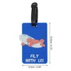 Unique Bargains Outcrop Aircraft Luggage Tag 1 Pc - 2 of 4