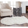Faux Sheep Skin FSS115 Power Loomed Indoor Rugs - Safavieh - 2 of 4
