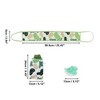 Unique Bargains Clouds Bath Brush Set 23.43"×3.54" Green - 3 of 3