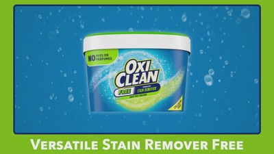 OxiClean Versatile Stain Remover Free Powder - 3lbs: Bleach-Free