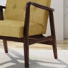 Marcola Mid Century Modern Upholstered Wood Framed Club Chair - Christopher Knight Home - 3 of 4