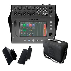 Allen & Heath CQ-12T Digital Mixer Bundle With Padded Soft Case and Rackmount Kit - 1 of 4