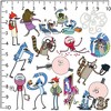 Regular Show 100ct Vinyl Large Deluxe Stickers Variety Pack - 2 of 4