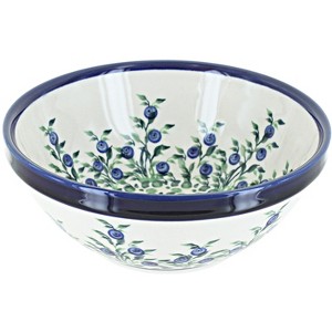 Blue Rose Polish Pottery 849 Zaklady Small Serving Bowl - 1 of 1