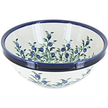 Blue Rose Polish Pottery 849 Zaklady Small Serving Bowl