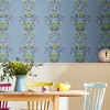 Joules Perfect Pollinators Haze Blue Wallpaper - image 2 of 4