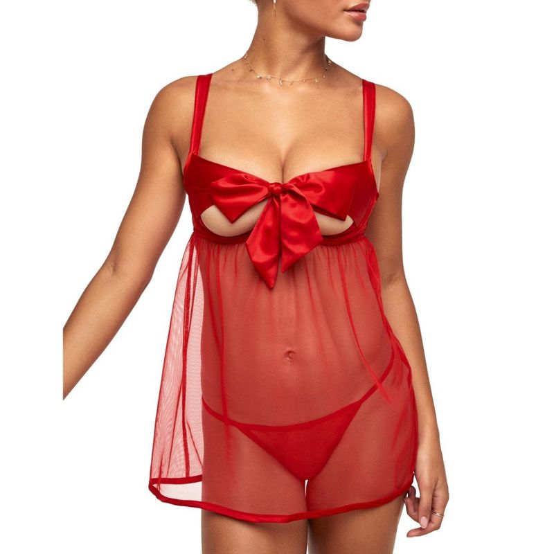 Adore Me Women's Besima Babydoll Lingerie, 1 of 5