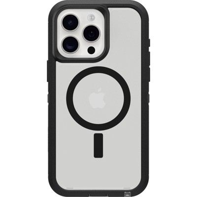 OtterBox Apple iPhone 15 Pro Max Defender Series Pro XT Clear Case - Dark Side