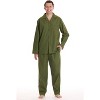 #FollowMe Mens Flannel Pajama Set  Stylish & Cozy Winter Sleepwear - 2 of 4