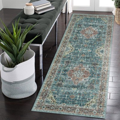 Washable Rugs for Living Room Bedroom Rug Soft Large Area Rug Non Slip Throw Rugs Low Pile Stain Resistant Carpet for Dining Room