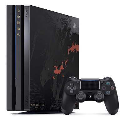 Sony Playstation 4 Pro 1tb Monster Hunter: World Liolaeus Edition 