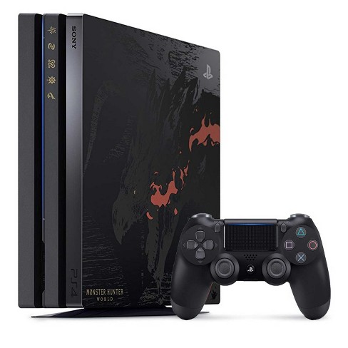 Sony PlayStation 4 Pro 1TB Monster Hunter: World Liolaeus Edition with  Wireless Controller Manufacturer Refurbished
