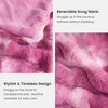 Cozy Bliss Faux Fur Throw Blankets, Plush Fuzzy Soft Thick Bubble Blanket for Sofa, Bedroom, Living Room - 3 of 4