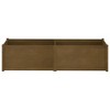 vidaXL Solid Wood Pine Garden Planter 78.7"x19.7"x19.7"- Durable, Weather-Resistant Honey Brown Raised Bed for Outdoor Planting - 4 of 4