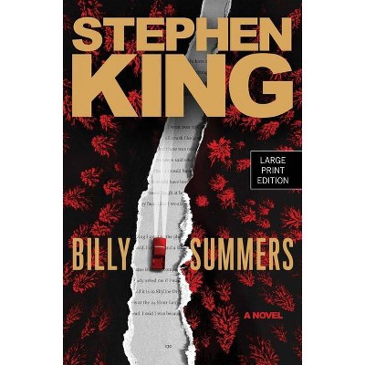 Billy Summers - (Larger Print) Large Print by  Stephen King (Hardcover)