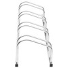 vidaXL Bike Rack for 4 Bikes Galvanized Steel - 3 of 4