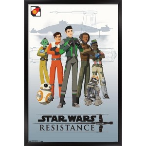 Trends International Star Wars: Resistance - Crew Framed Wall Poster Prints - 1 of 4